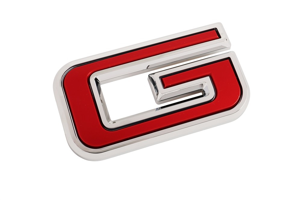 GM Genuine Parts Red G Tailgate Letter