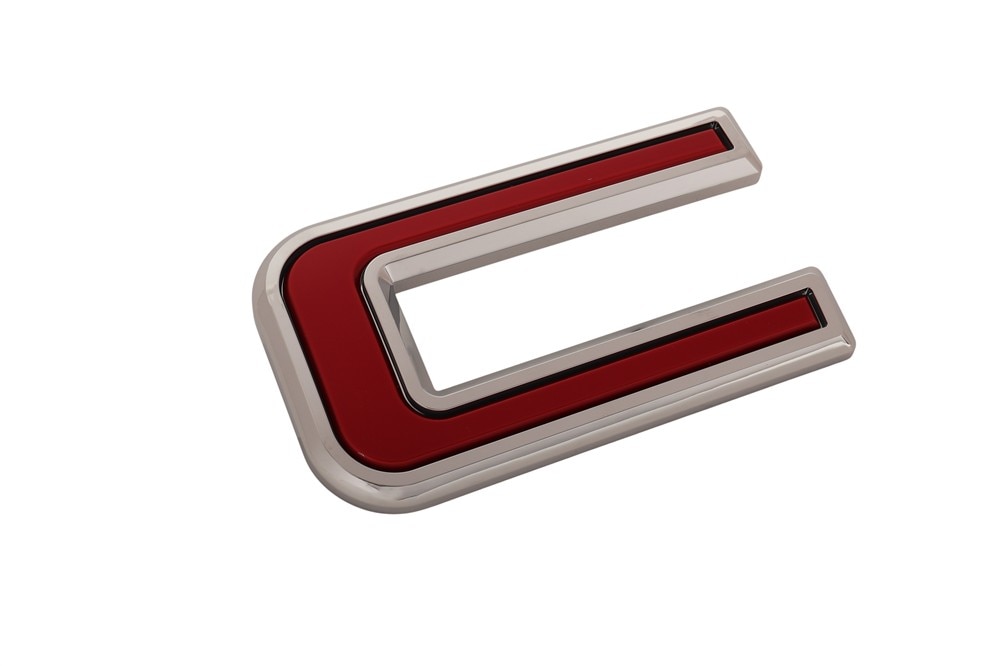 GM Genuine Parts Red C Tailgate Letter
