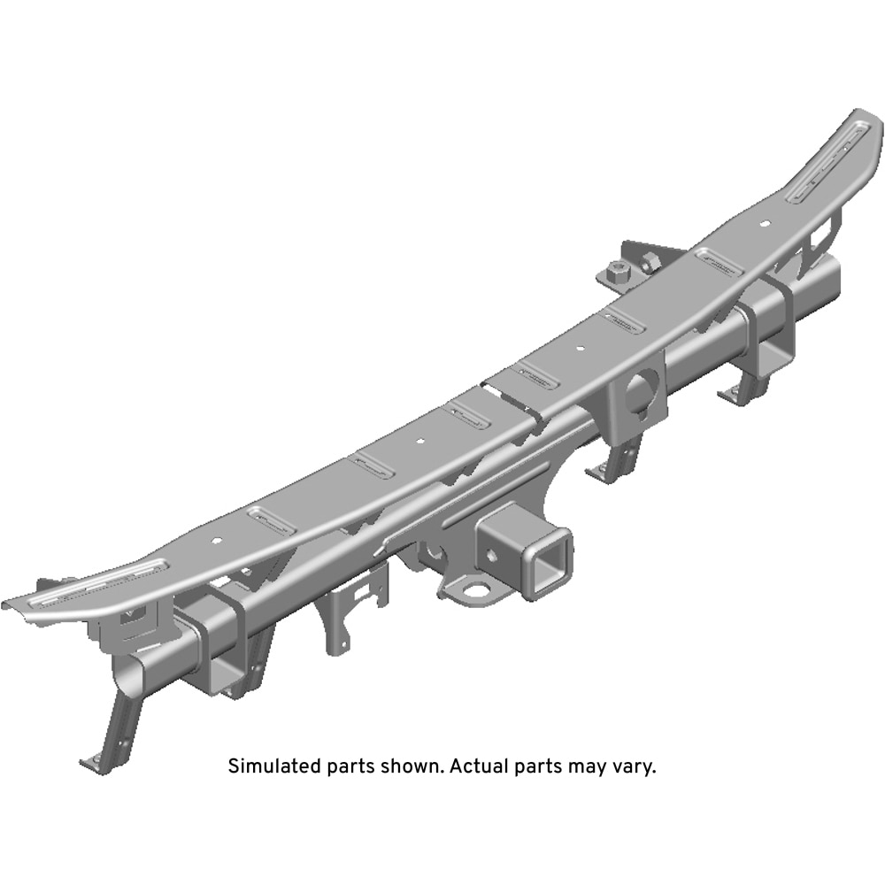 GM Genuine Parts Rear Bumper Impact Bar