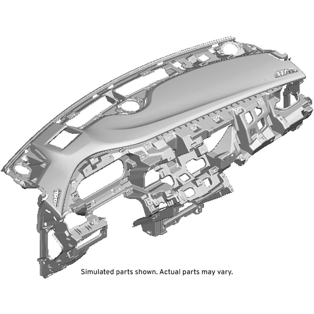 GM Genuine Parts Black Instrument Panel