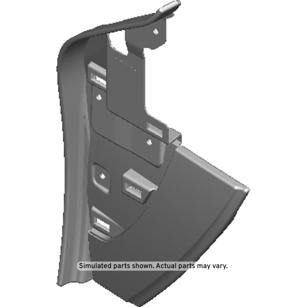 GM Genuine Parts Cinnamon Passenger Side Instrument Panel Outer Trim Lower Cover