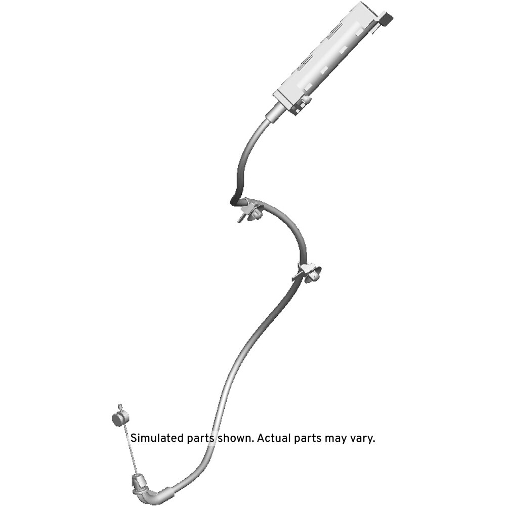 GM Genuine Parts 3rd Row Passenger Side Seat Back Latch Cable