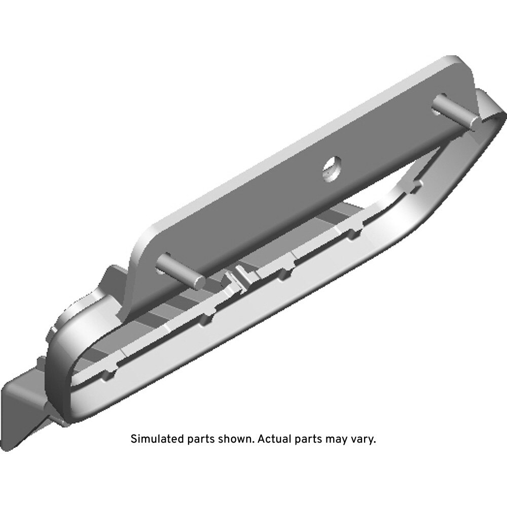 GM Genuine Parts Backen Black Instrument Panel Switch Trim Plate