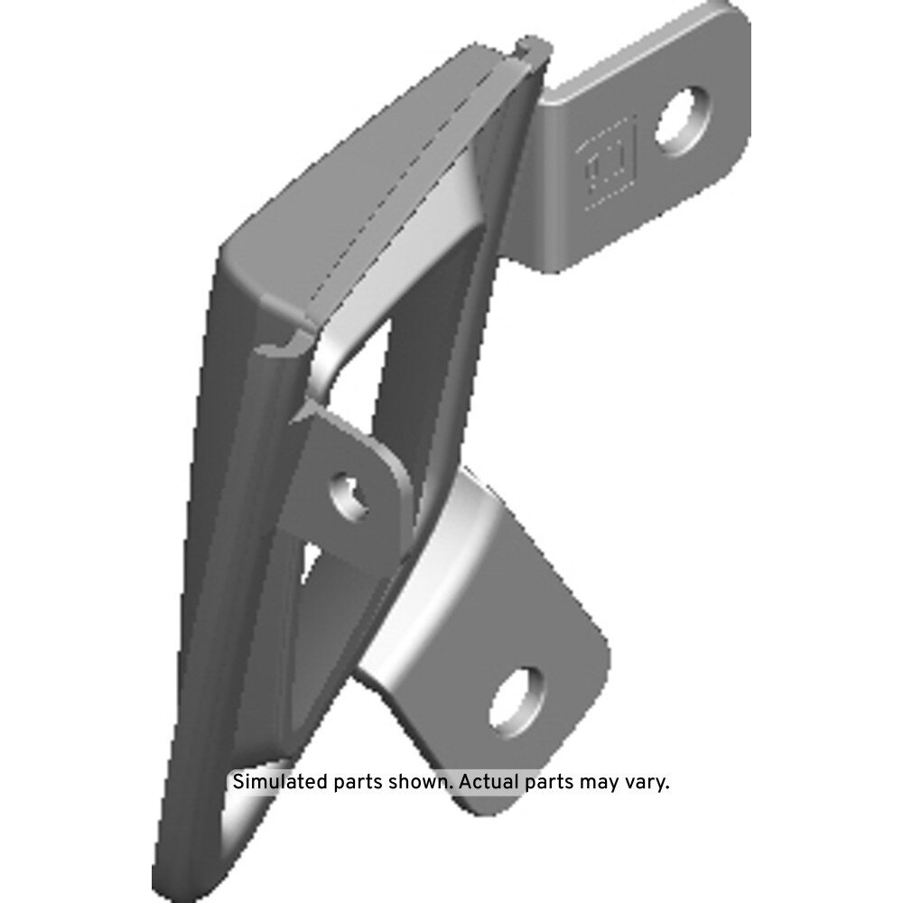 GM Genuine Parts Black Front Bumper Fascia Driver Side Outer Air Duct