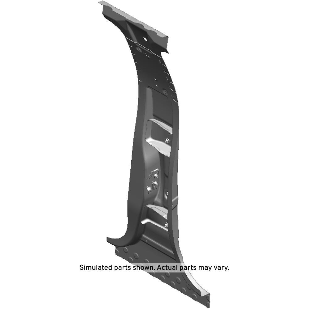 GM Genuine Parts Passenger Side Center Pillar Outer Panel Reinforcement