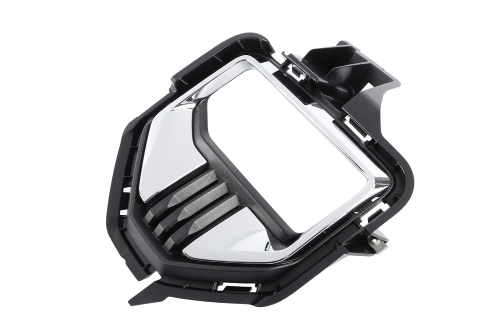 GM Genuine Parts Exterior Bright Chrome Front Passenger Side Fog Lamp Bezel
