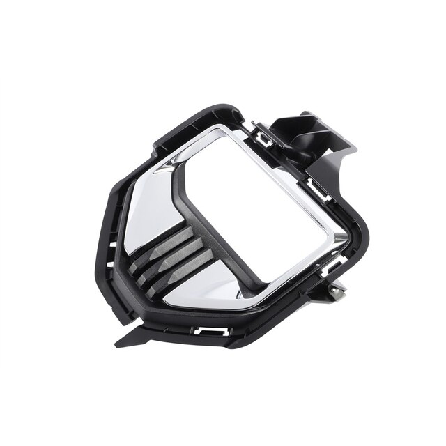 GM Genuine Parts Exterior Bright Chrome Front Passenger Side Fog Lamp Bezel