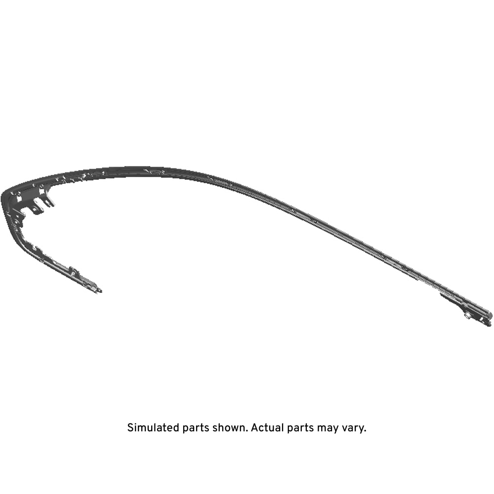 GM Genuine Parts Bright Chrome Front Driver Side Fender