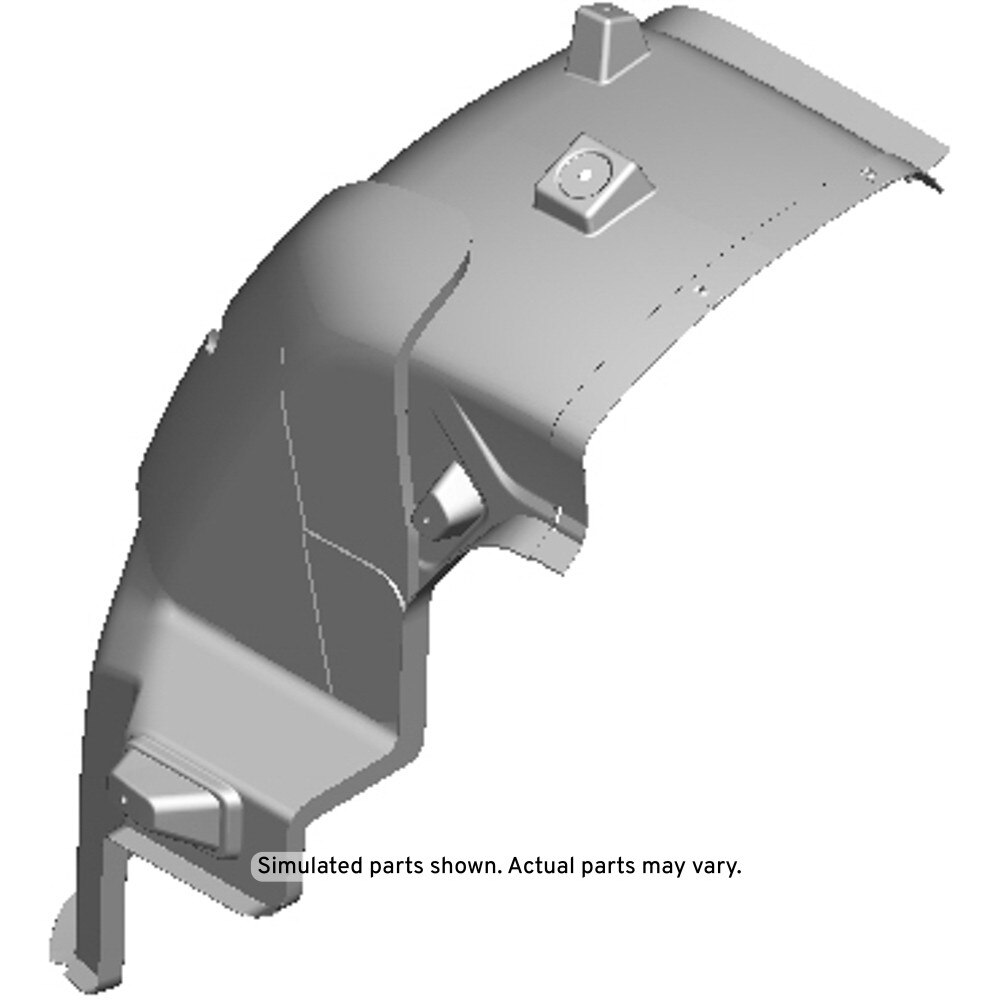 GM Genuine Parts Rear Passenger Side Wheelhouse Liner