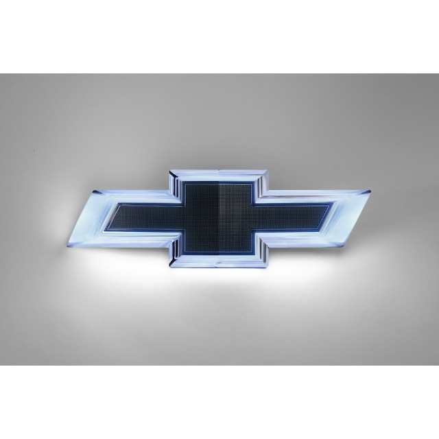 Front Illuminated Bowtie Emblem in Black
