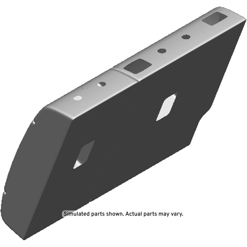 GM Genuine Parts Black Rear Passenger Side Seat Back Cover