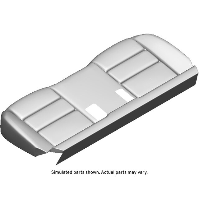 GM Genuine Parts Black Rear Seat Cushion Cover