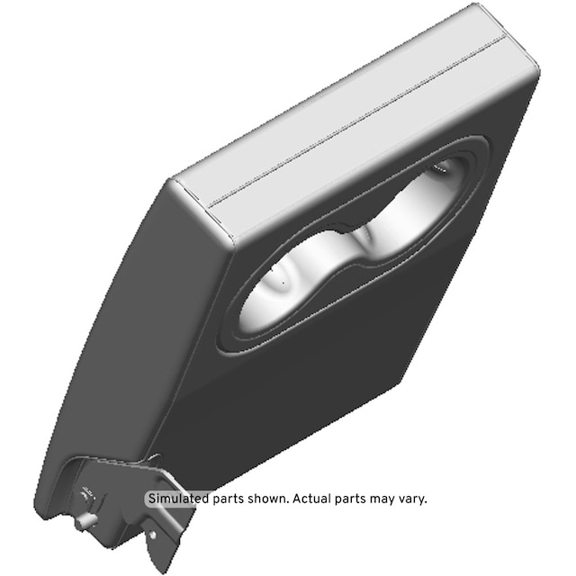 GM Genuine Parts Black Rear Seat Armrest