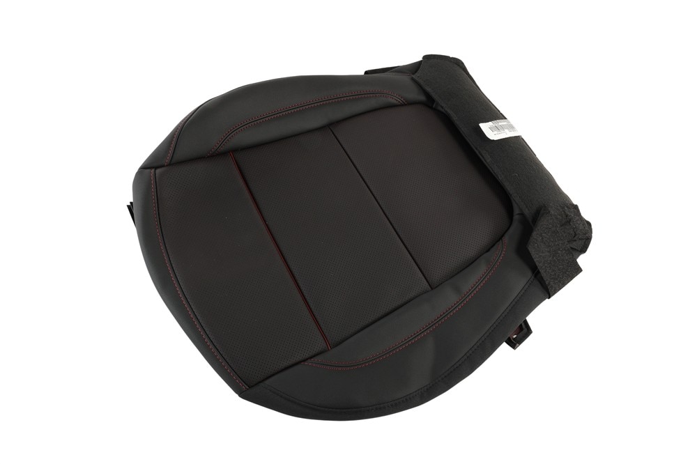 GM Genuine Parts Black/Cameo Red Front Passenger Side Seat Cushion Cover