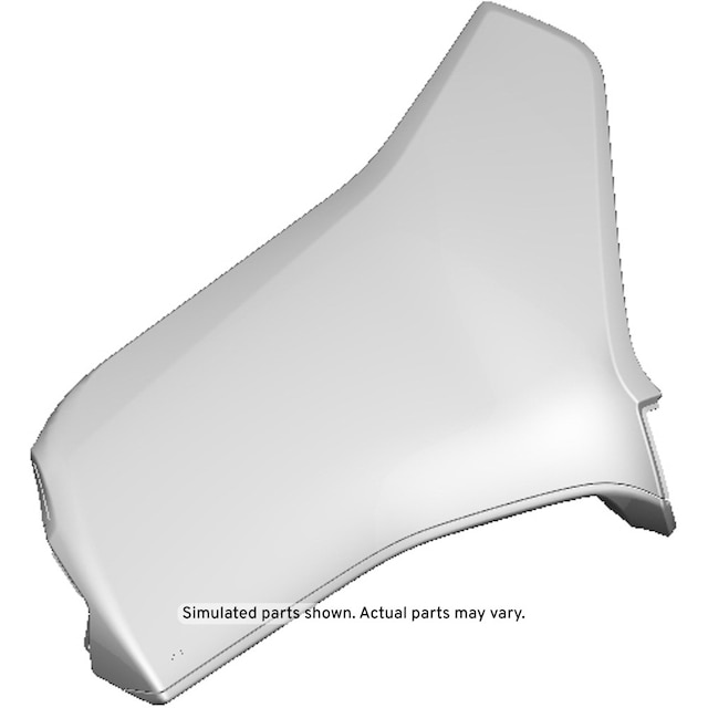 GM Genuine Parts Black Instrument Panel Upper Trim Panel