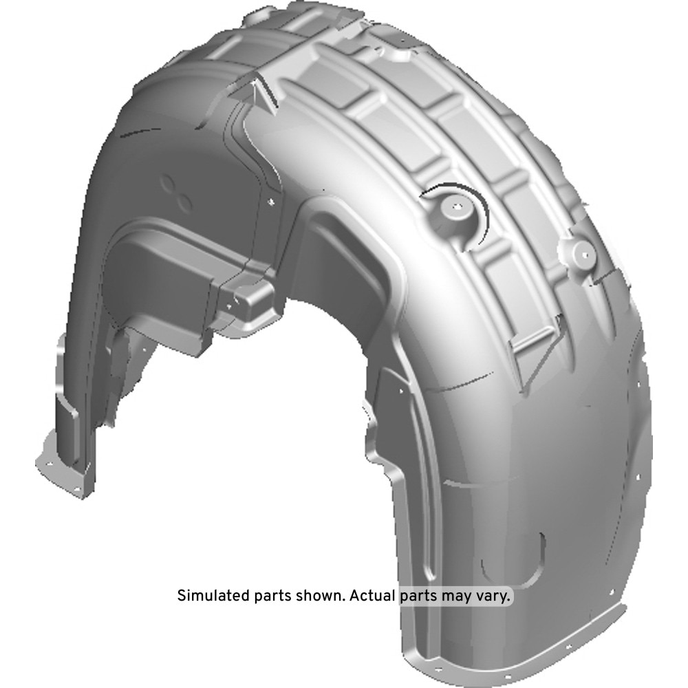 GM Genuine Parts Rear Passenger Side Wheelhouse Liner