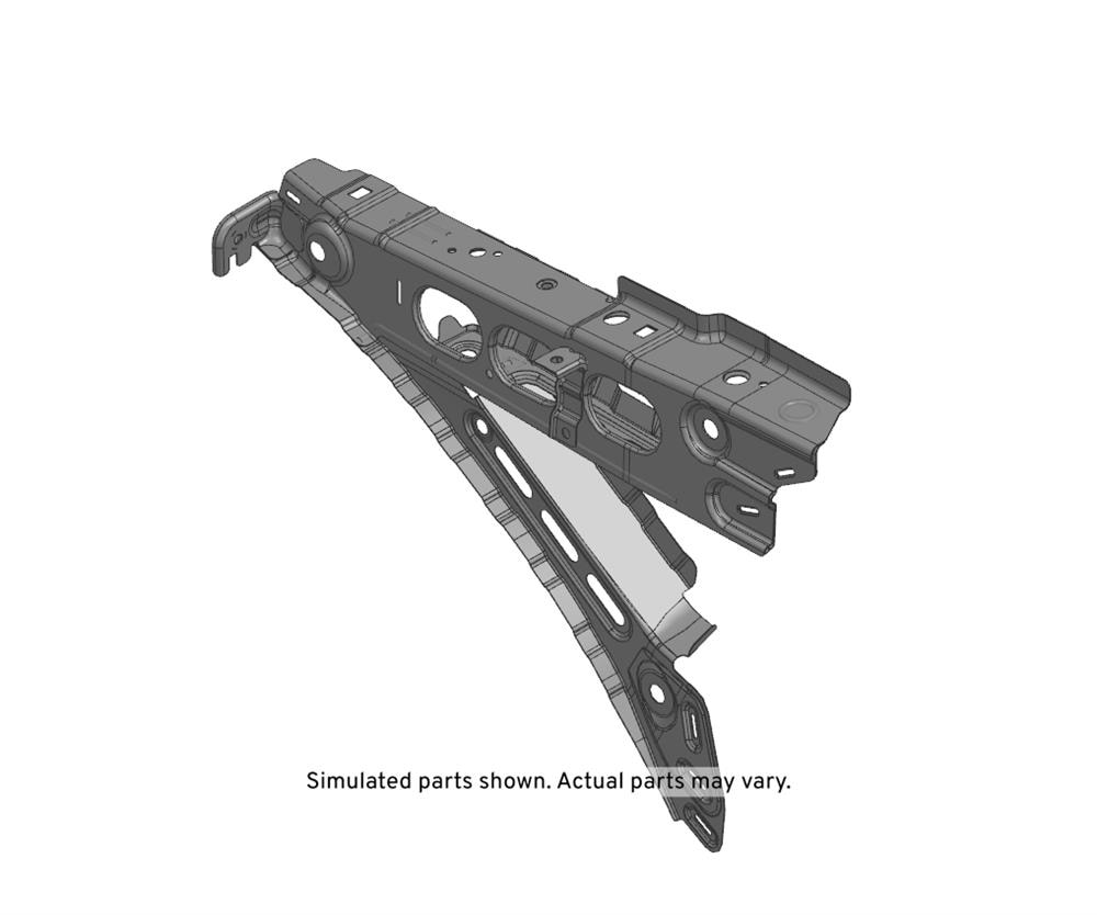 GM Genuine Parts Driver Side Front Compartment Upper Side Rail