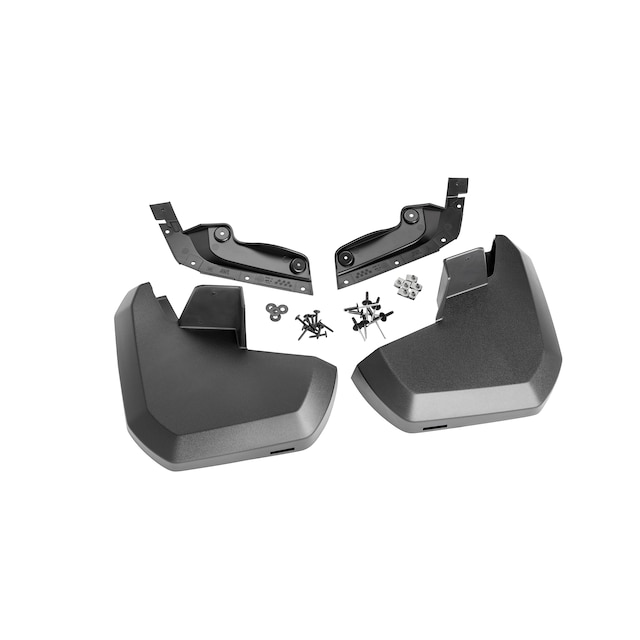 Front Splash Guards Molded in Black