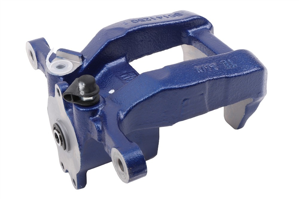 GM Genuine Parts Blue Rear Passenger Side Disc Brake Caliper without Pads and Bracket