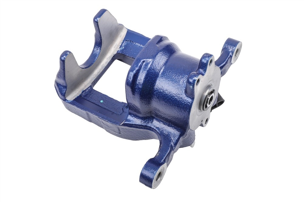 GM Genuine Parts Blue Rear Driver Side Disc Brake Caliper without Brake Pads and Bracket