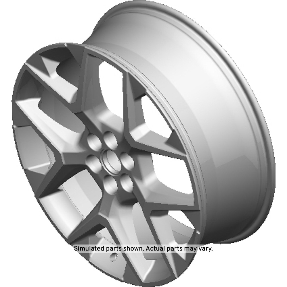 GM Genuine Parts 22 x 8.5 Aluminum Front and Rear Wheel
