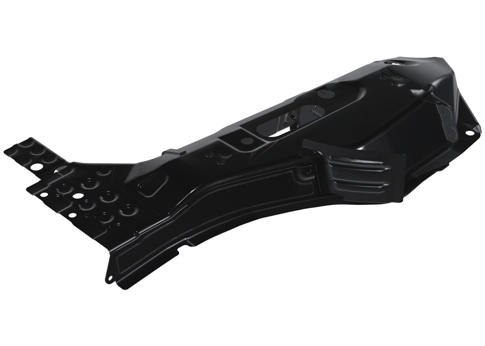 GM Genuine Parts Passenger Side Body Hinge Pillar Outer Panel Reinforcement