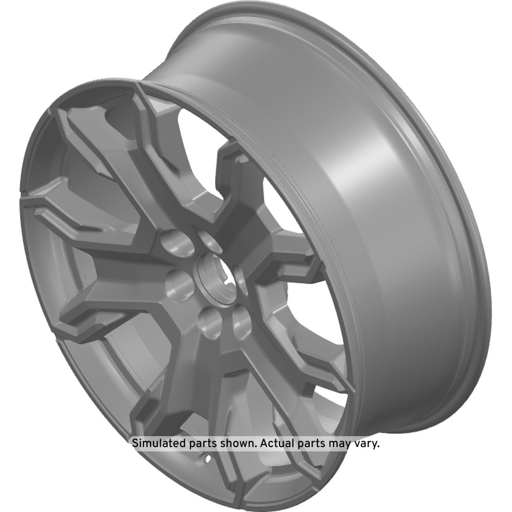 GM Genuine Parts Carbon Flash Front and Rear Wheel