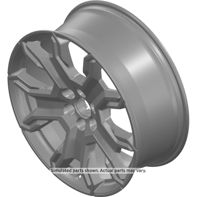 GM Genuine Parts Carbon Flash Front and Rear Wheel