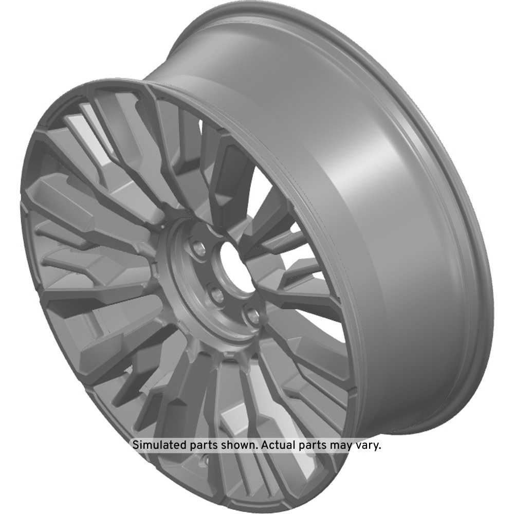 GM Genuine Parts Black High Gloss (Opel) Front and Rear Wheel