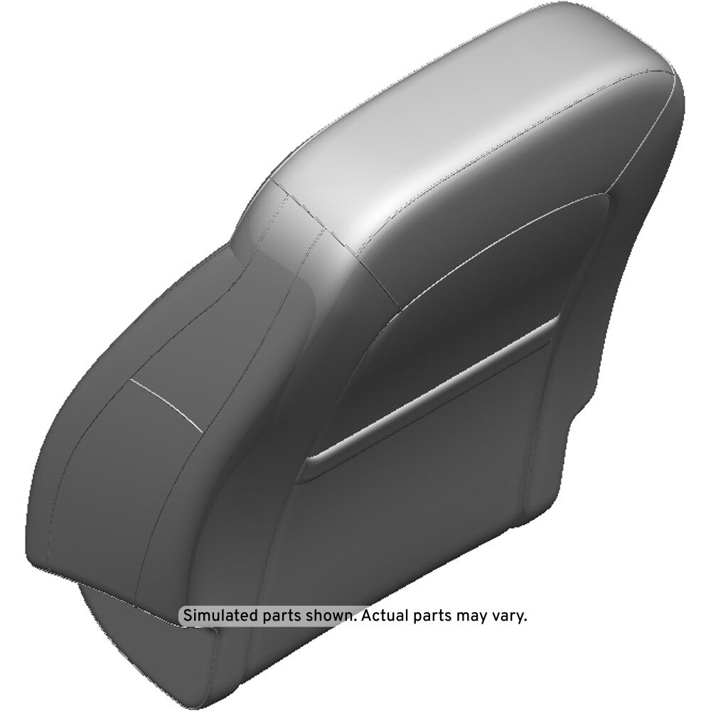 GM Genuine Parts Black Front Passenger Side Seat Back Cover