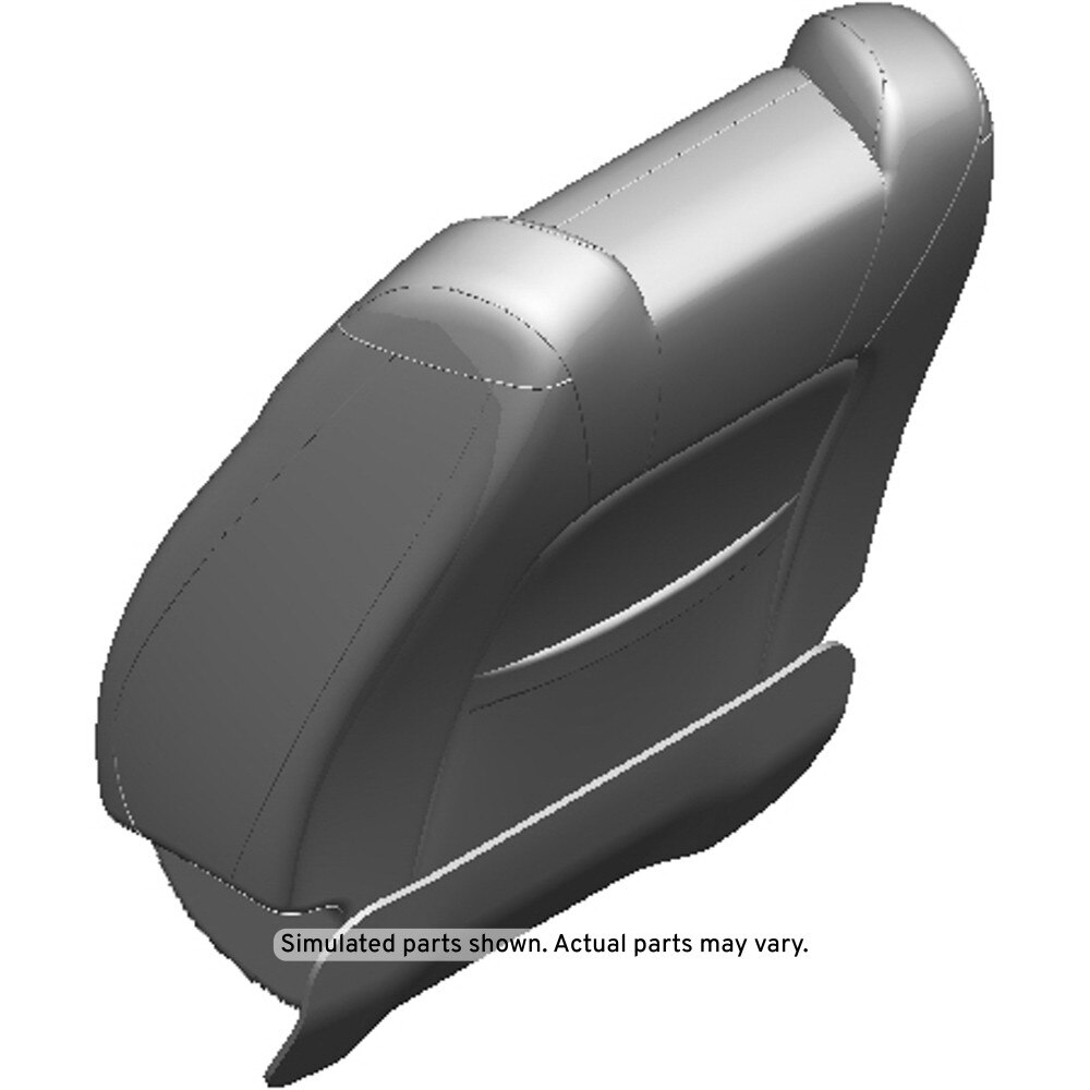 GM Genuine Parts Black Driver Seat Back Cover