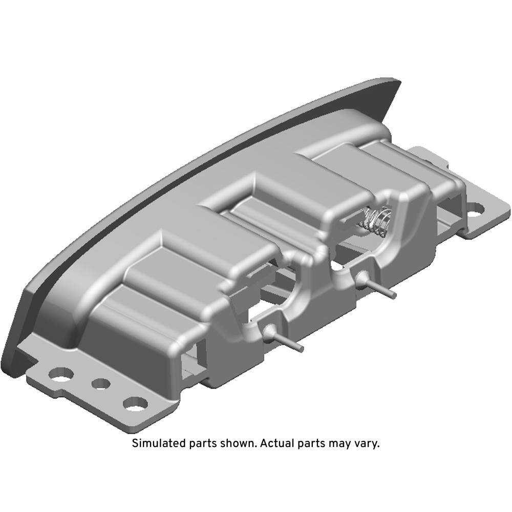 GM Genuine Parts Black Front Floor Console Armrest Latch
