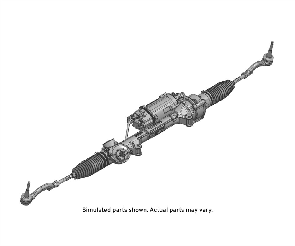 GM Genuine Parts Electric Belt Drive Rack and Pinion Steering Gear