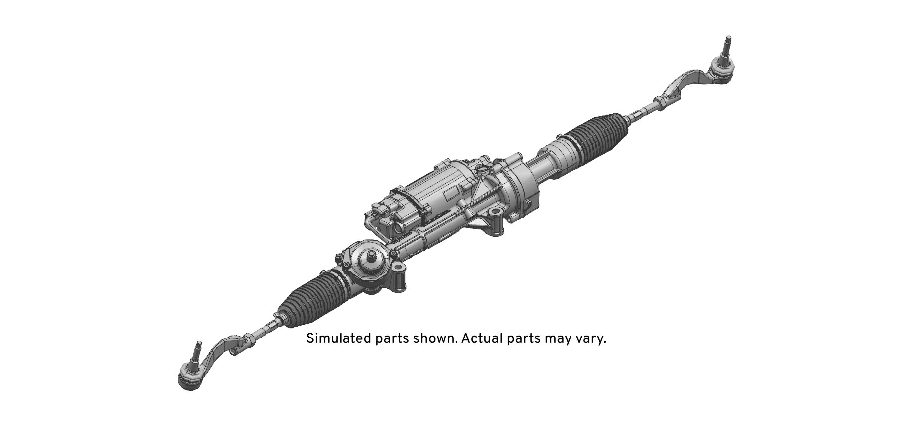 GM Genuine Parts Electric Belt Drive Rack and Pinion Steering Gear
