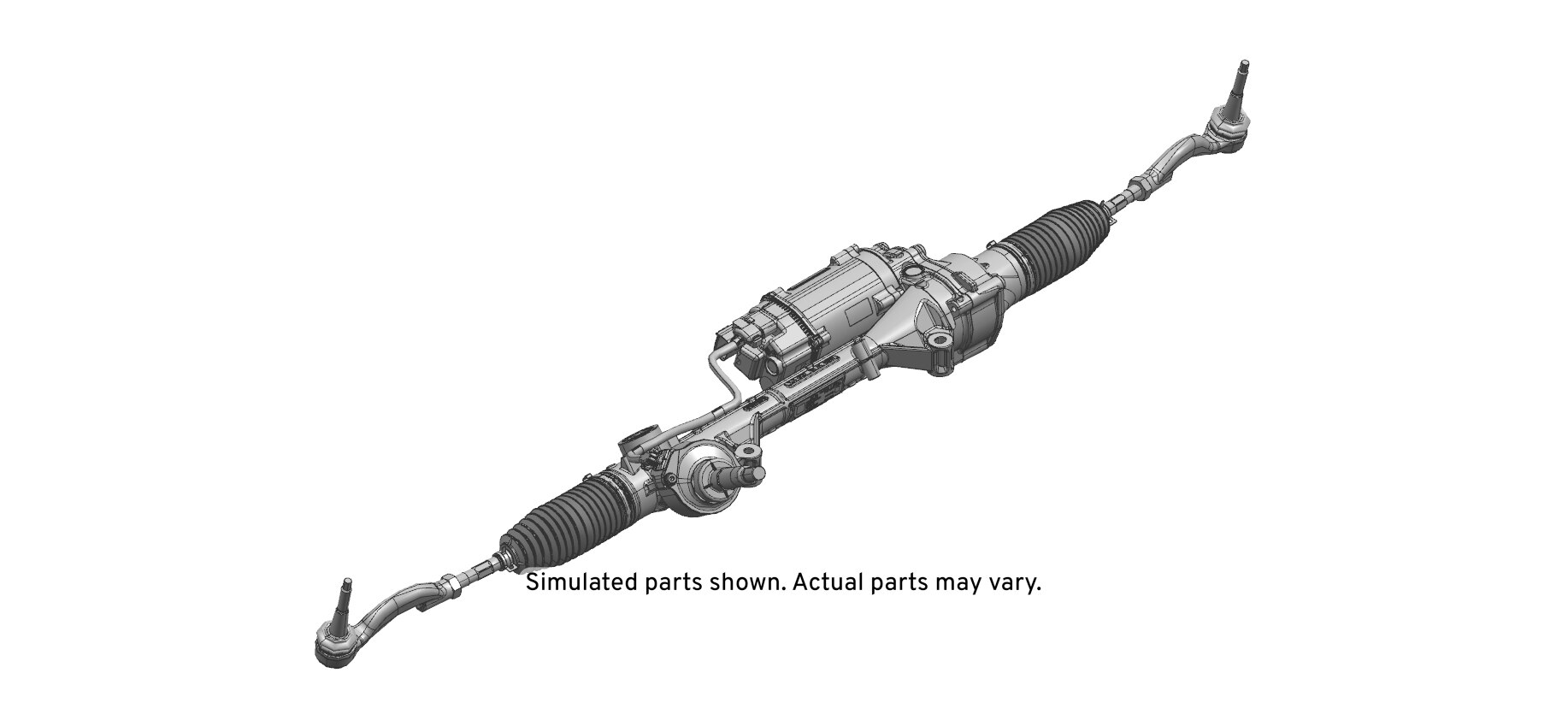 GM Genuine Parts Electric Belt Drive Rack and Pinion Steering Gear