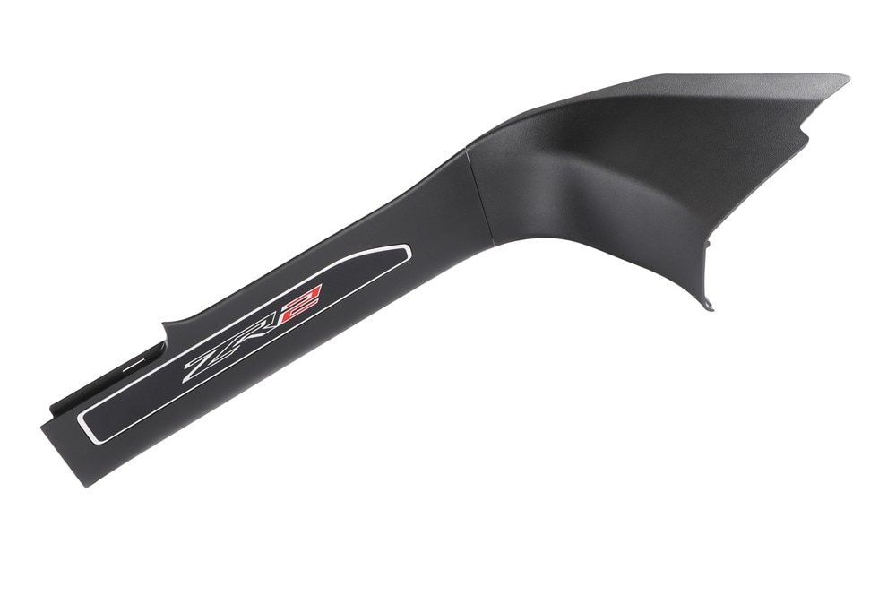 GM Genuine Parts Black Front Passenger Side Door Sill Garnish Molding