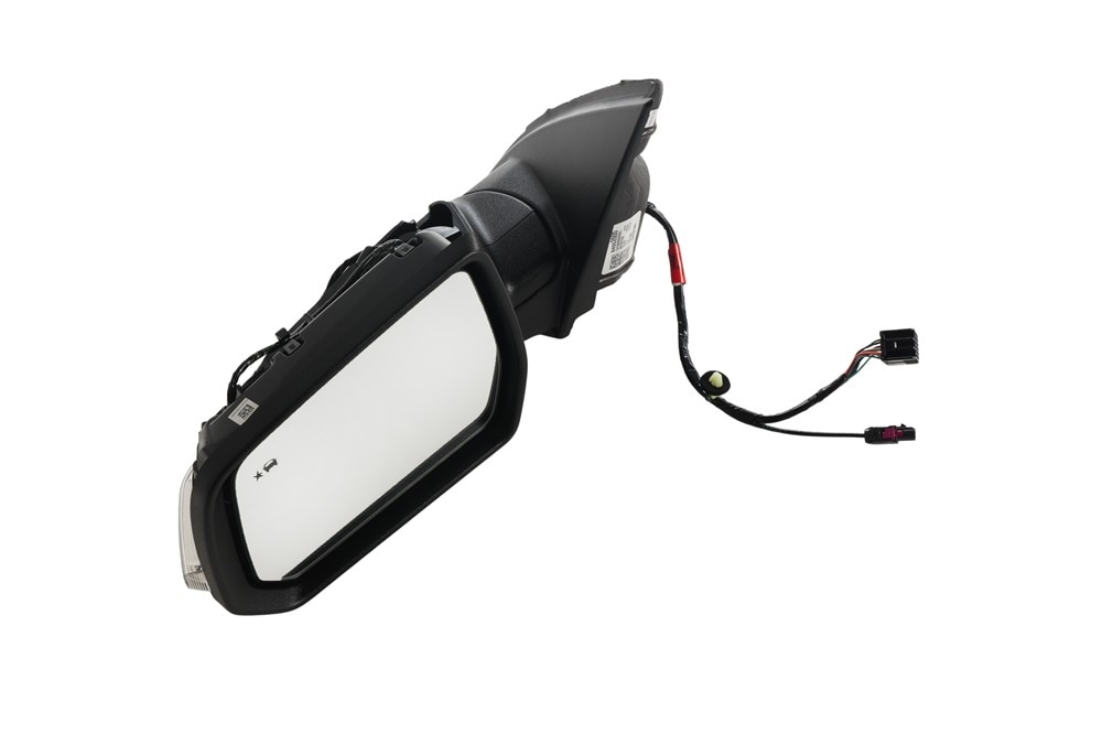 GM Genuine Parts Black Driver Side Door Mirror without Cover