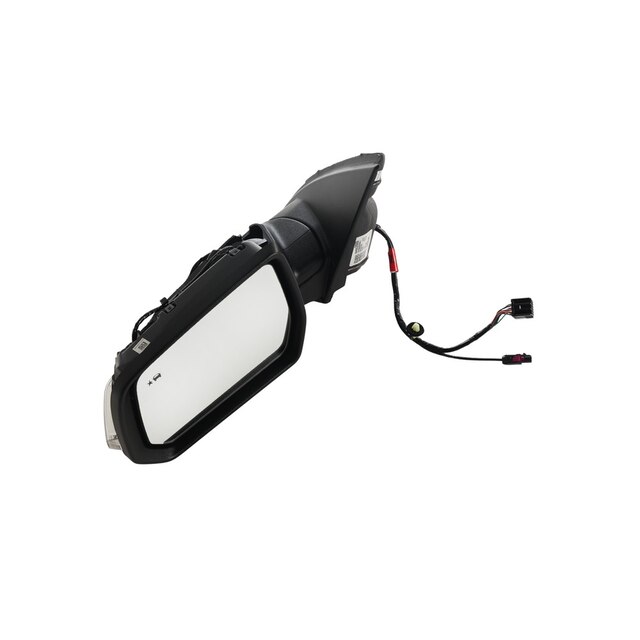 GM Genuine Parts Black Driver Side Door Mirror without Cover