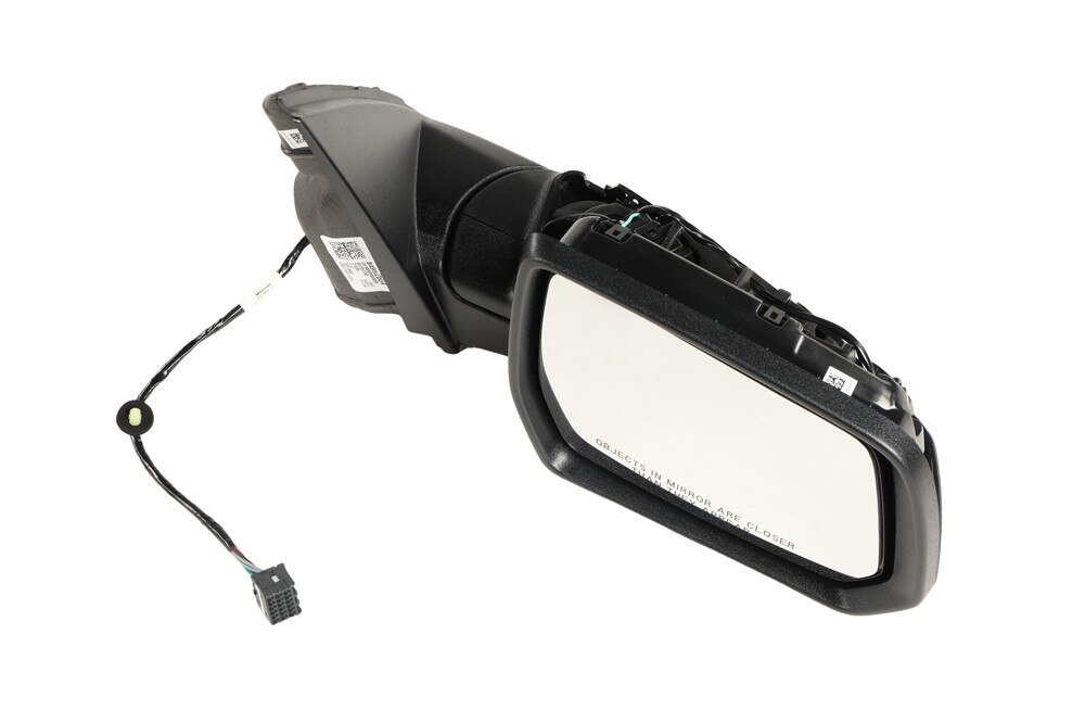 GM Genuine Parts Black Passenger Side Door Mirror without Cover