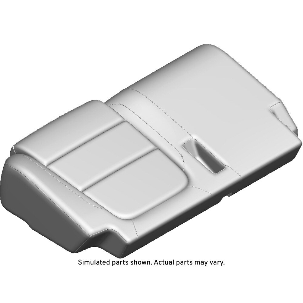 GM Genuine Parts Black Rear Driver Side Seat Cushion Cover