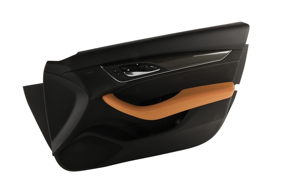 GM Genuine Parts Tan Front Passenger Side Door Trim