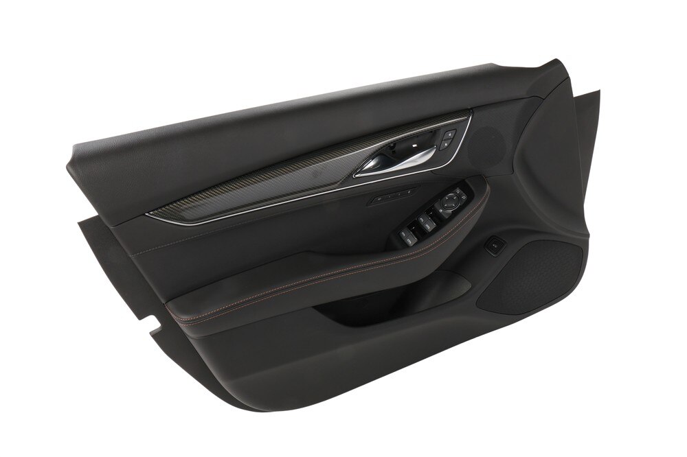 GM Genuine Parts Black Front Driver Side Door Trim