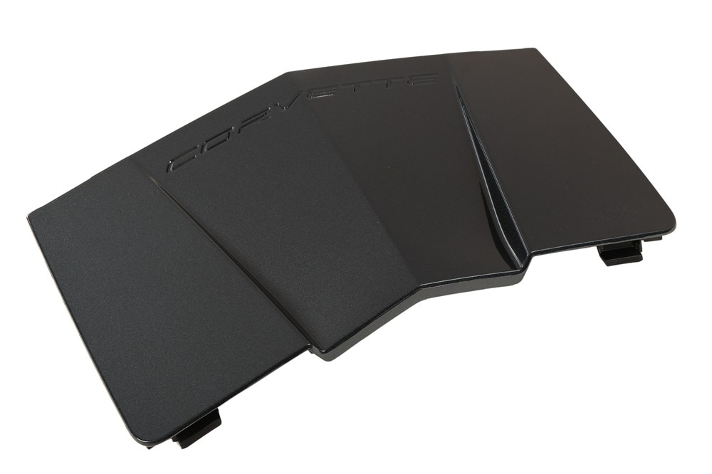 GM Genuine Parts Dark Shadow Front License Plate Mount Trim Cover