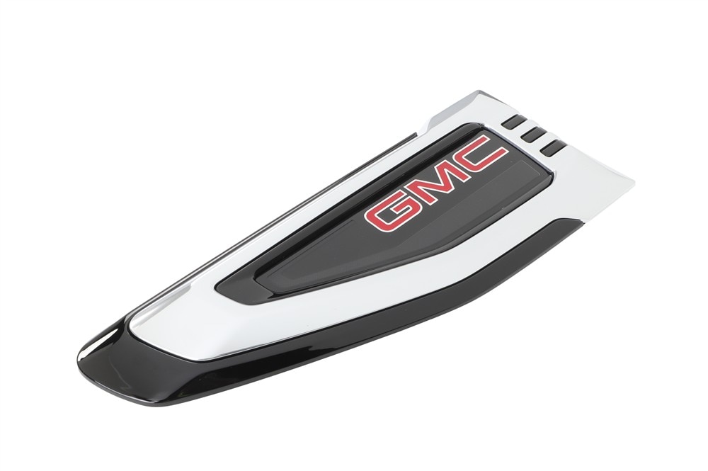GM Genuine Parts Galvano Silver Front Driver Side Fender Ornamentation Vent