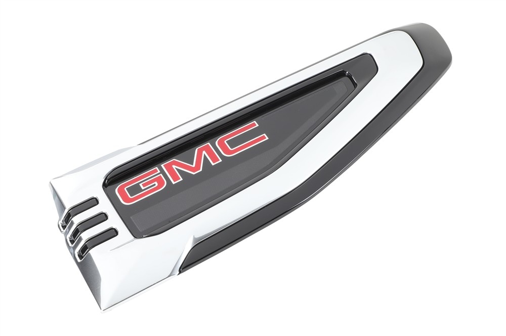 GM Genuine Parts Galvano Silver Front Passenger Side Fender Ornamentation Vent