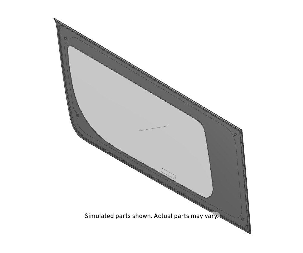 GM Genuine Parts Body Driver Side Rear Window