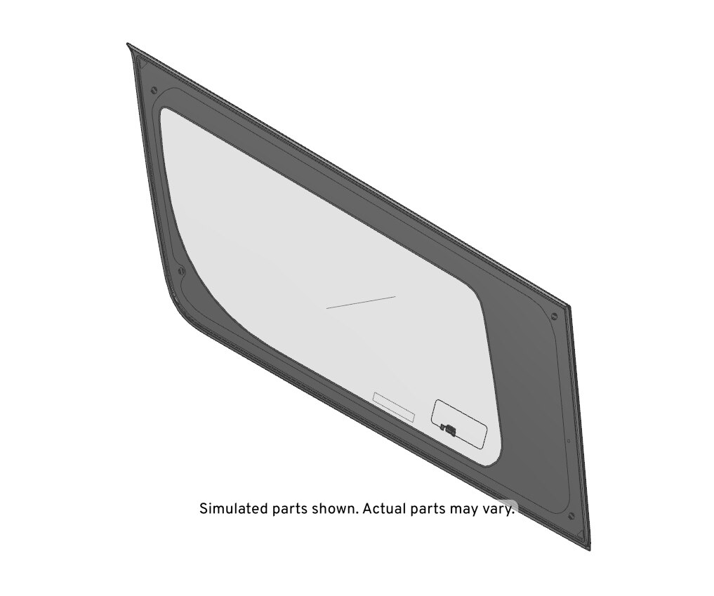 GM Genuine Parts Driver Side Body Side Rear Window