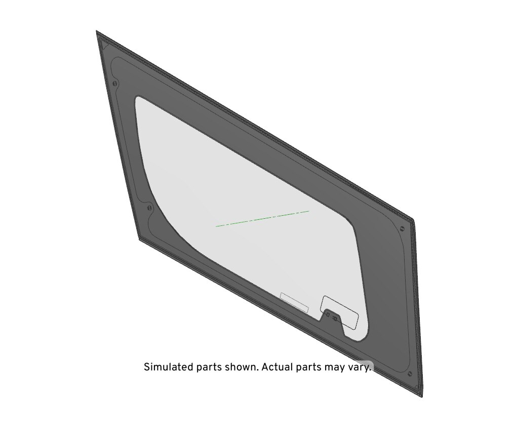 GM Genuine Parts Body Driver Side Rear Window