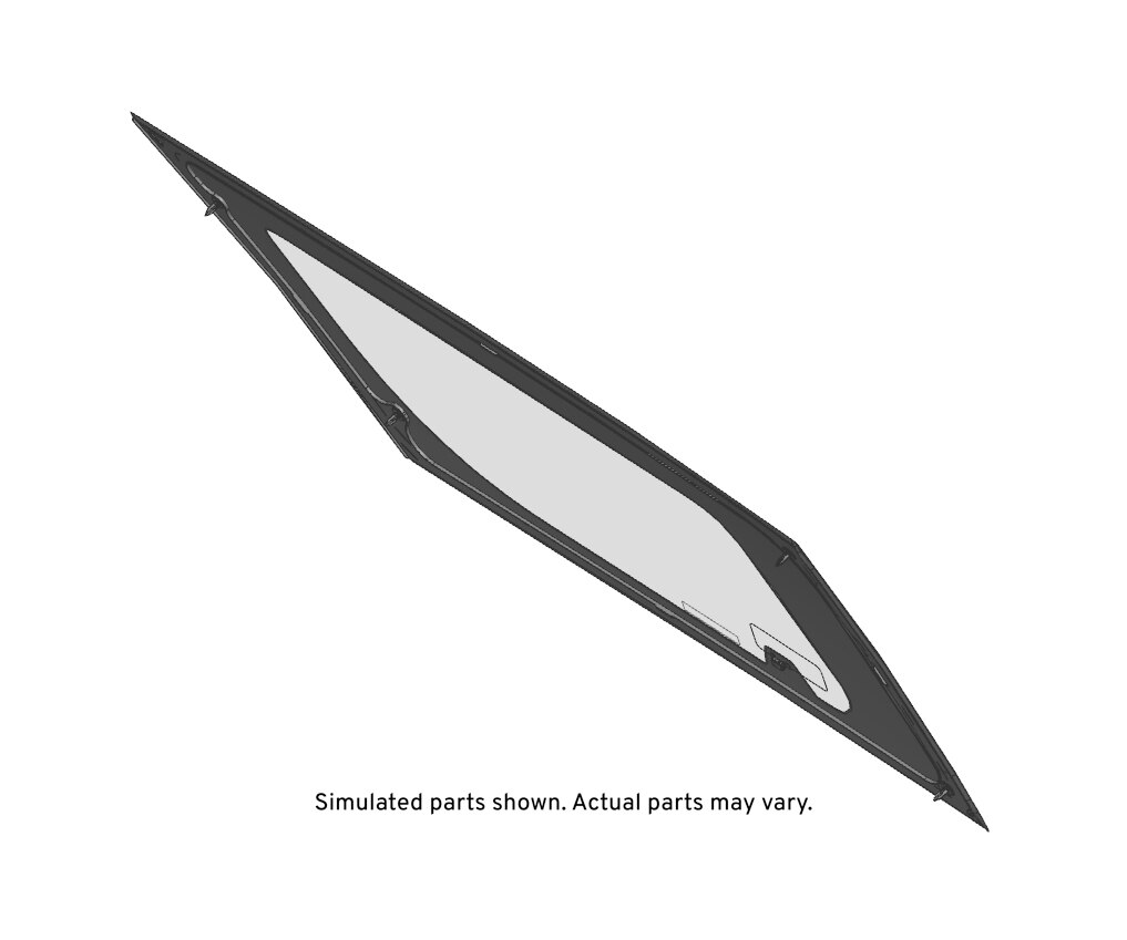 GM Genuine Parts Body Passenger Side Rear Window