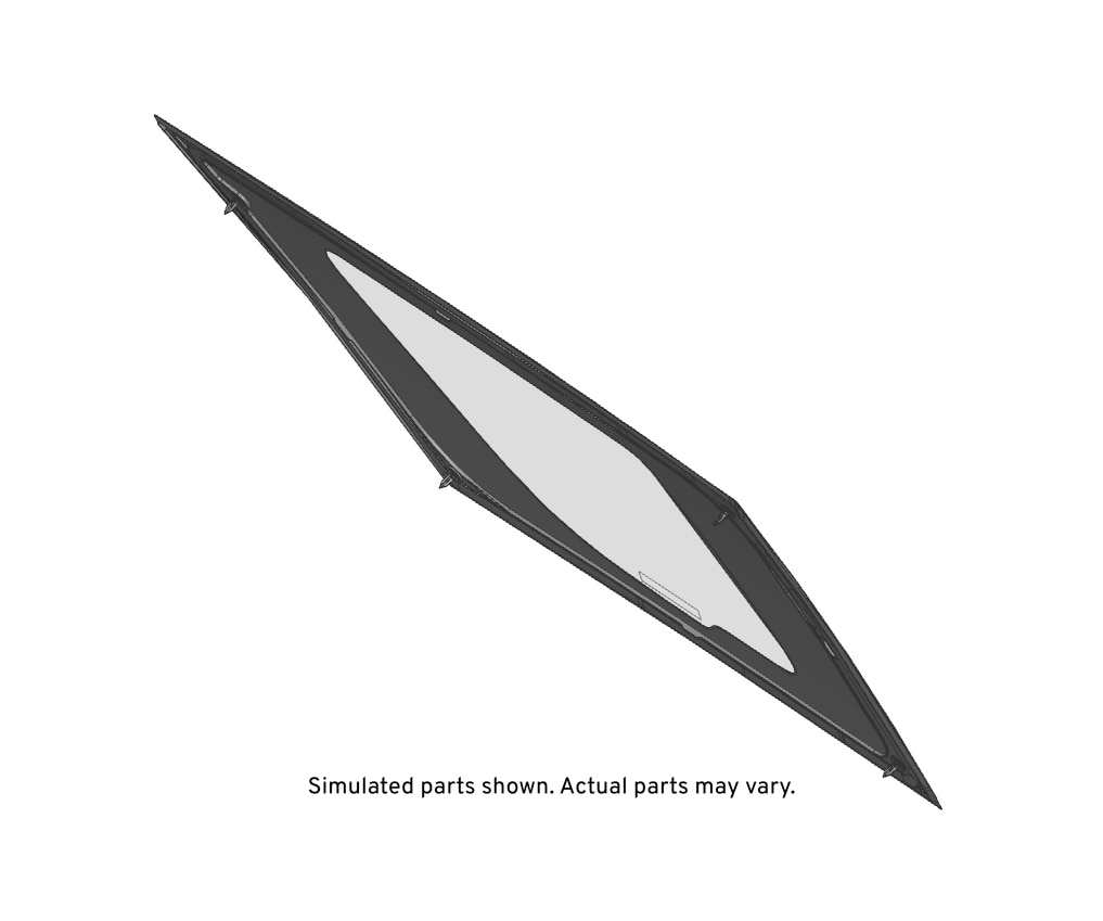 GM Genuine Parts Body Passenger Side Rear Window